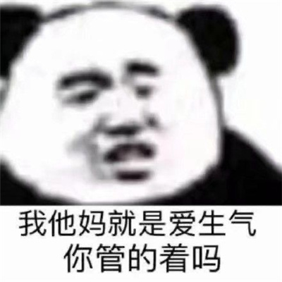 实用暴走斗图表情聊天很火 我他妈就是爱生气你管得着吗