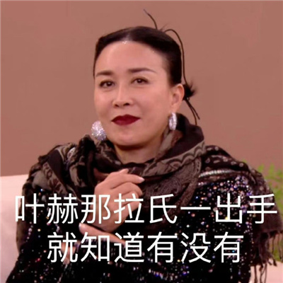 叶赫那拉氏那英表情合集 叶赫那拉氏一出手就知道有没有