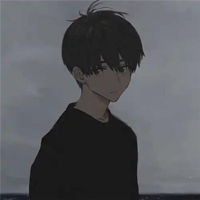 丧系孤独的伤感男生动漫头像很抑郁 抑郁系孤独动漫男头大全2022